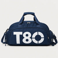 Sac de sport à compartiment chaussures - Bleu Fonce