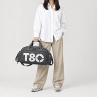 Sac de sport à compartiment chaussures - Gris Fonce