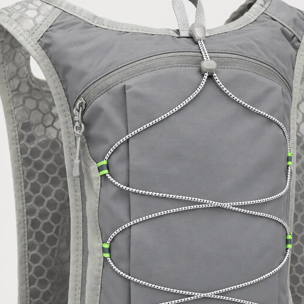 Gilet d’hydratation running - Gris