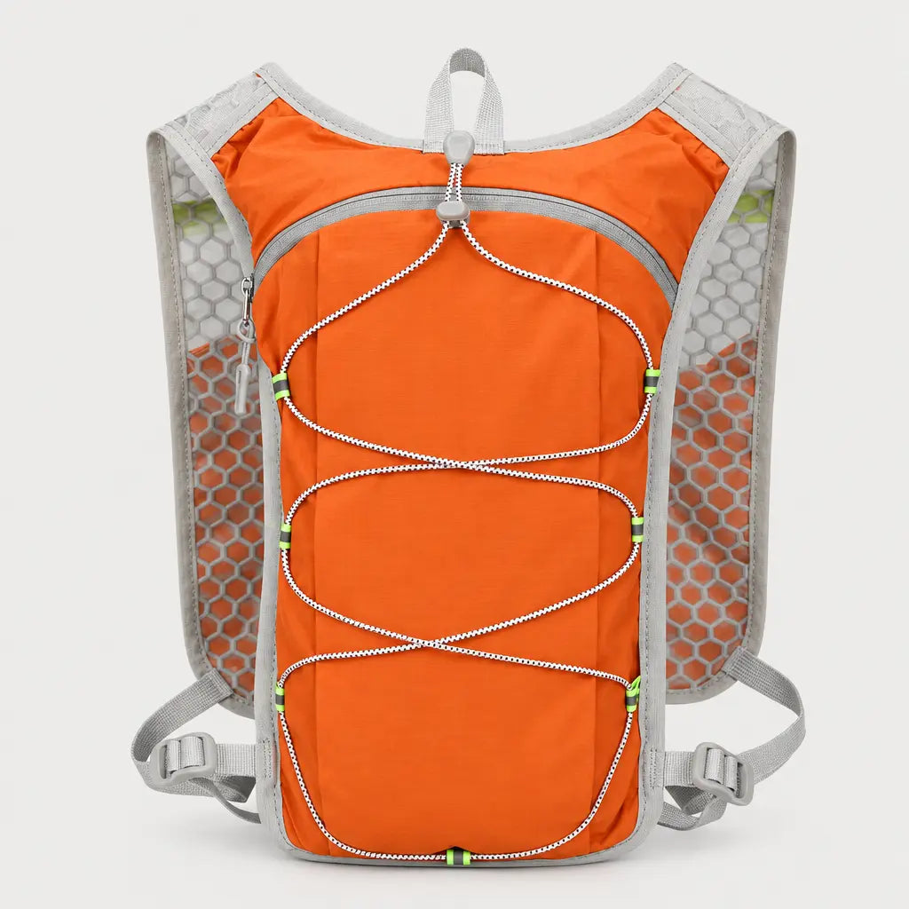 Gilet d’hydratation running - Orange