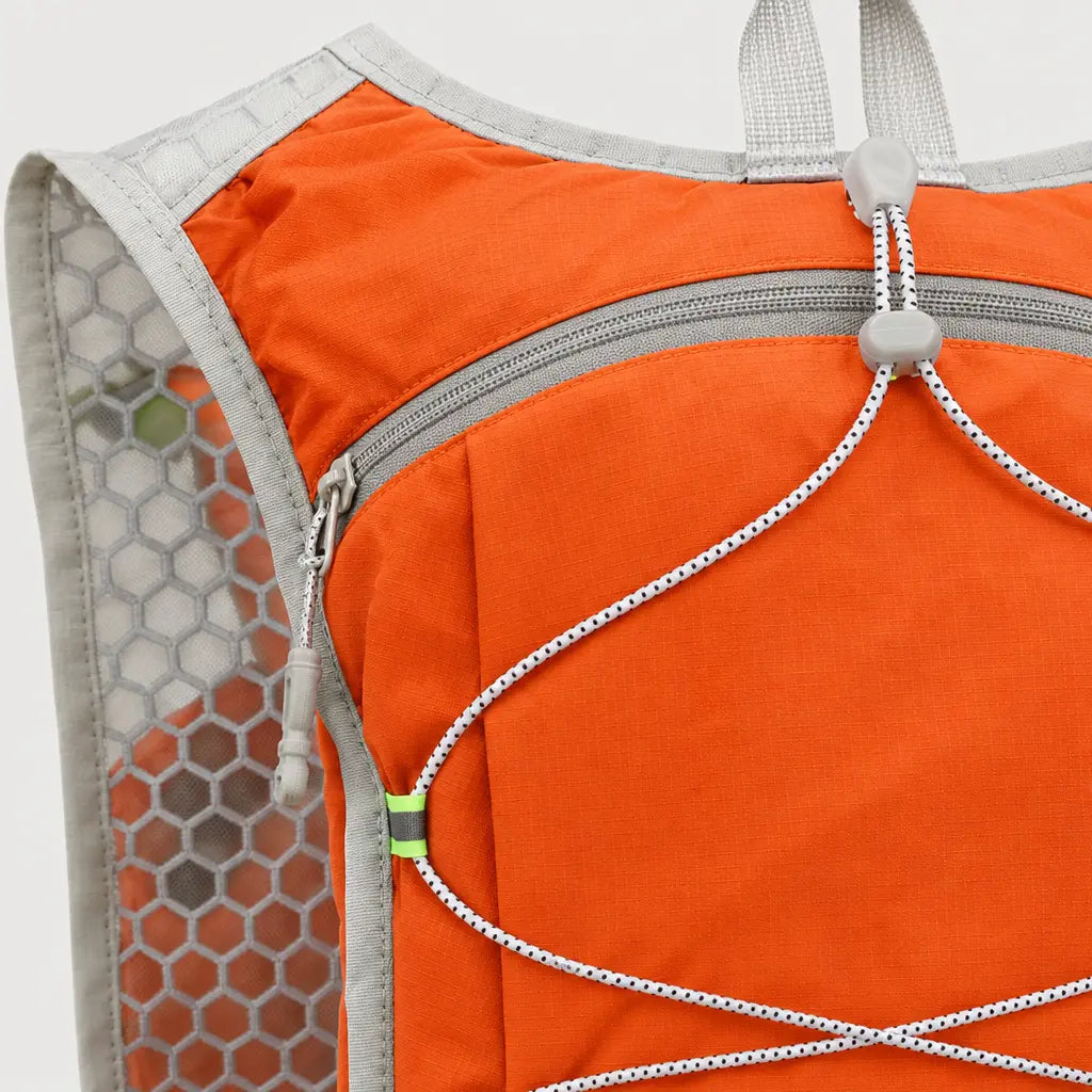 Gilet d’hydratation running - Orange