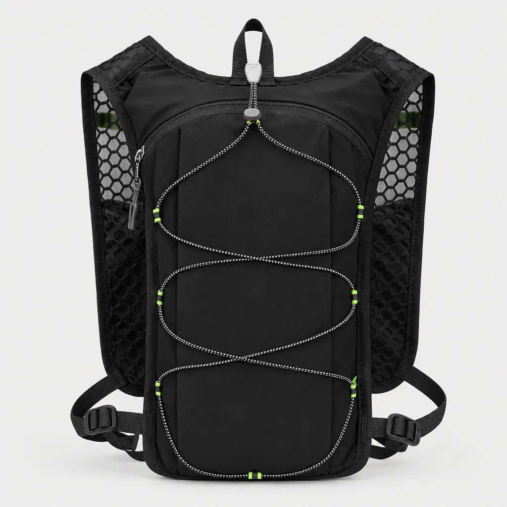 Gilet d’hydratation running - Noir