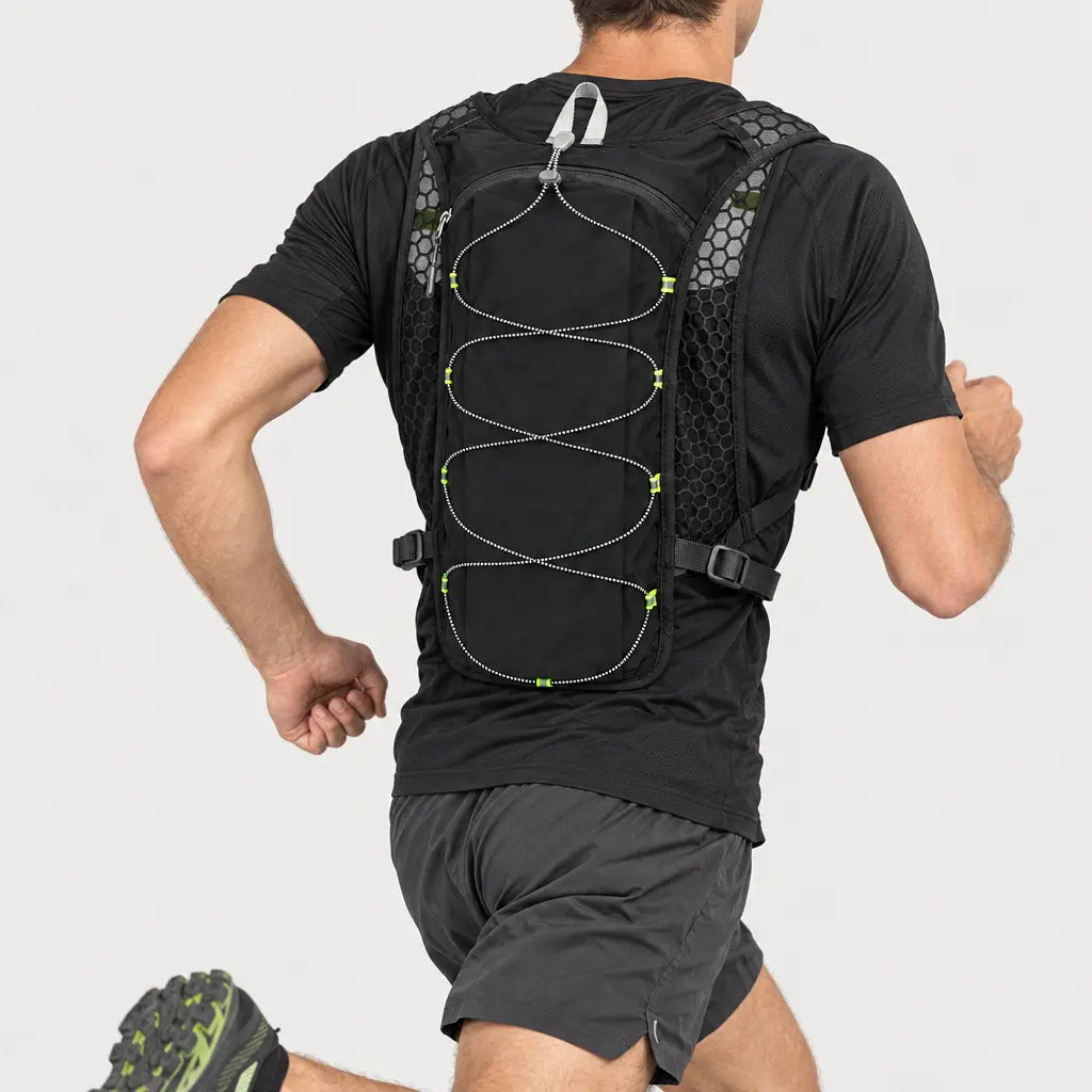 Gilet d’hydratation running - Noir