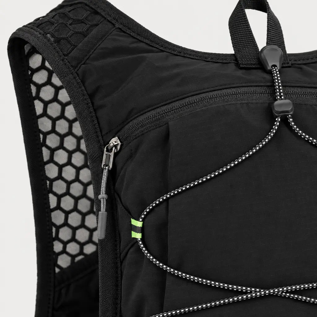 Gilet d’hydratation running - Noir
