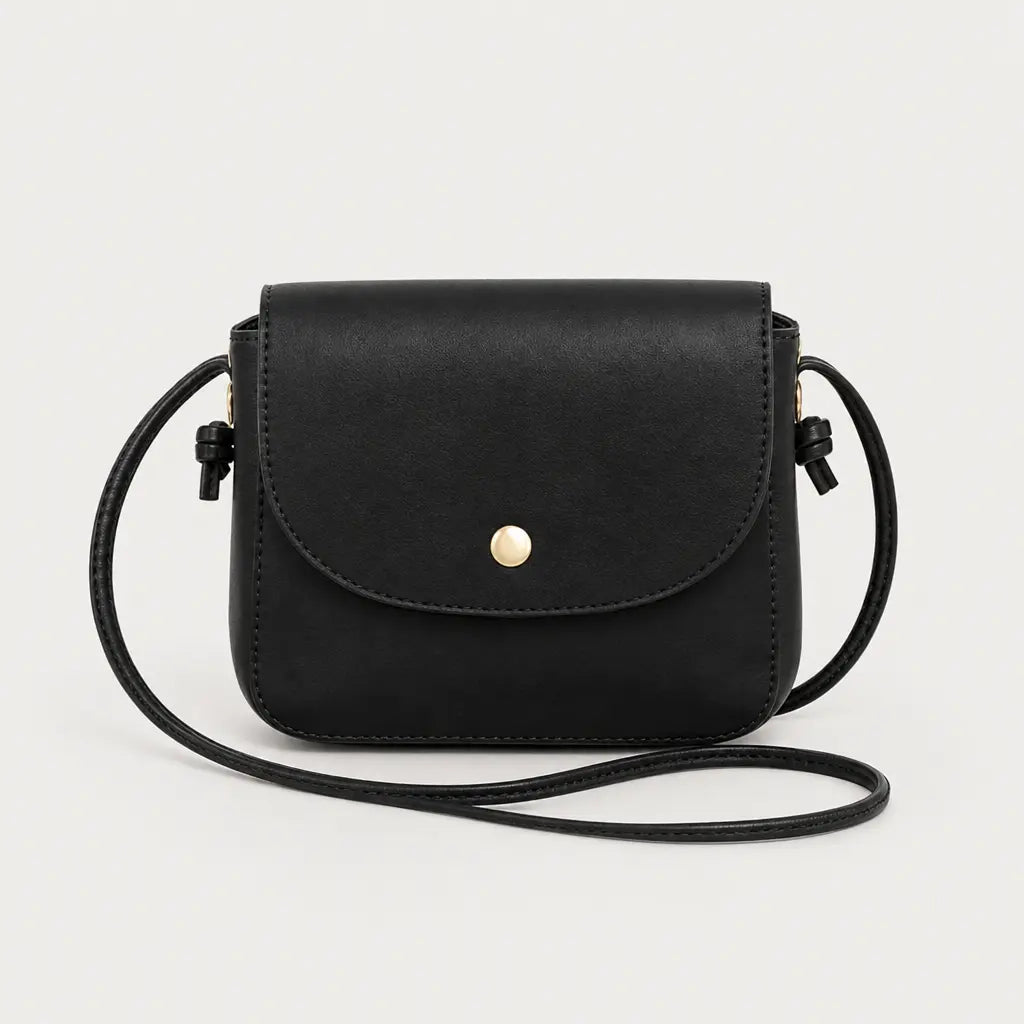 Mini sac bandoulière femme coloré - noir