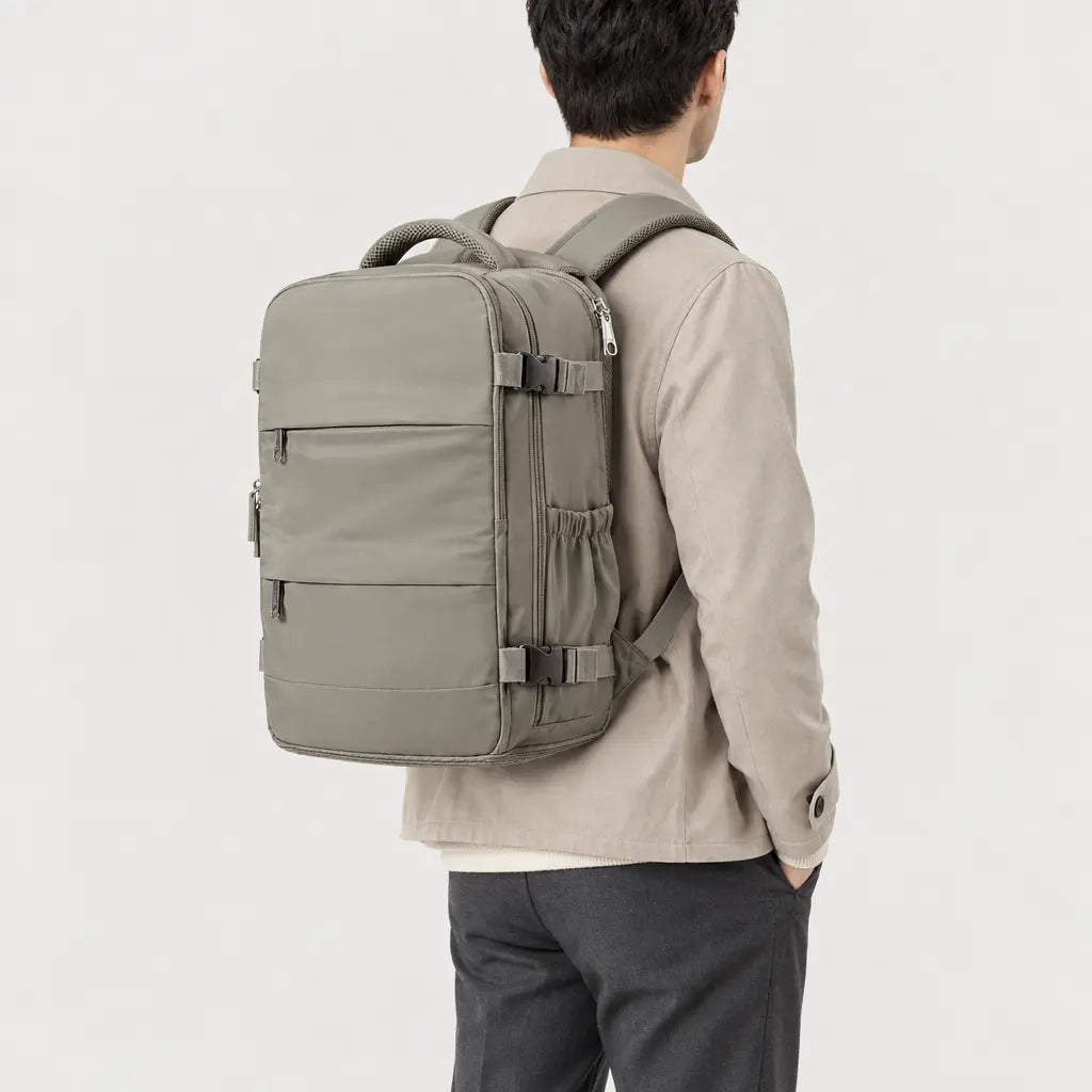 Sac à dos cabine léger - gris marron