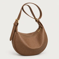 Sac à main femme arrondi - marron