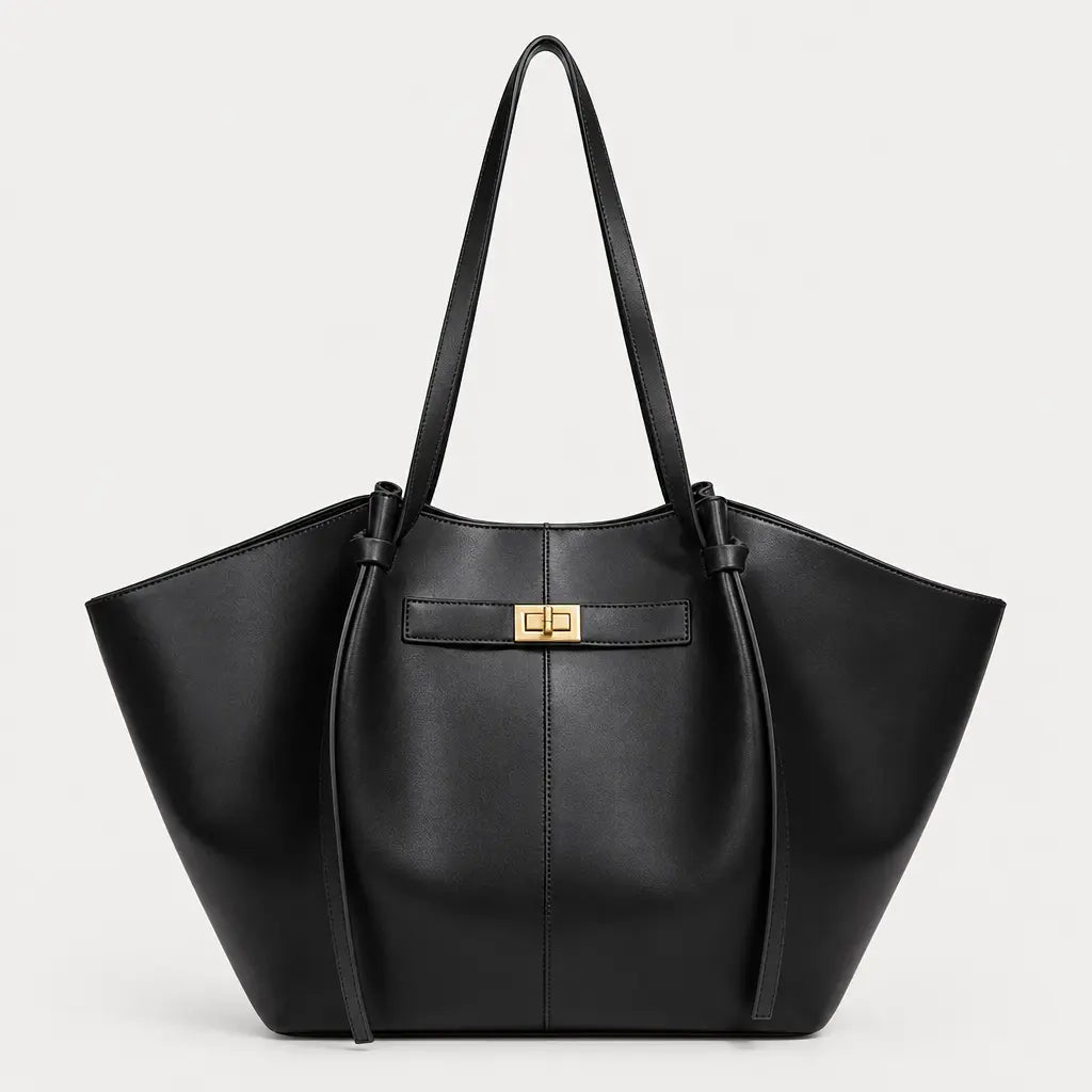 Sac à main femme en forme d’aile - noir