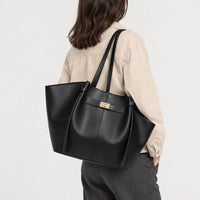 Sac à main femme en forme d’aile - noir