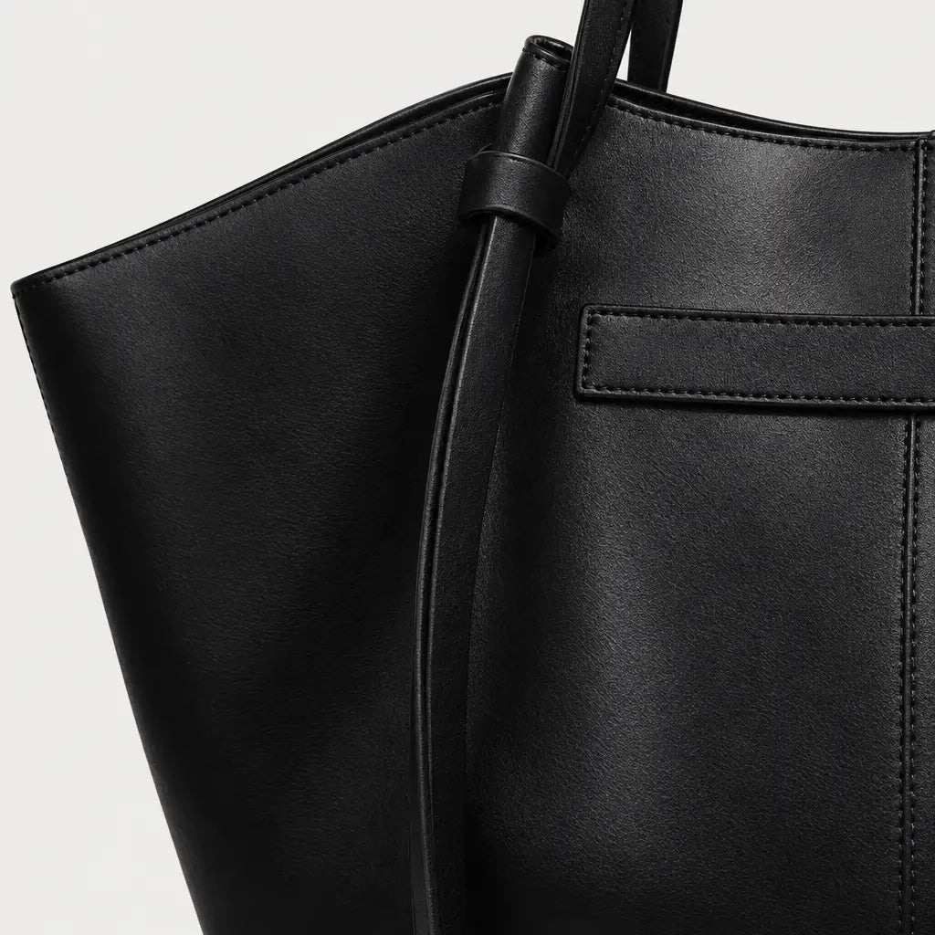 Sac à main femme en forme d’aile - noir