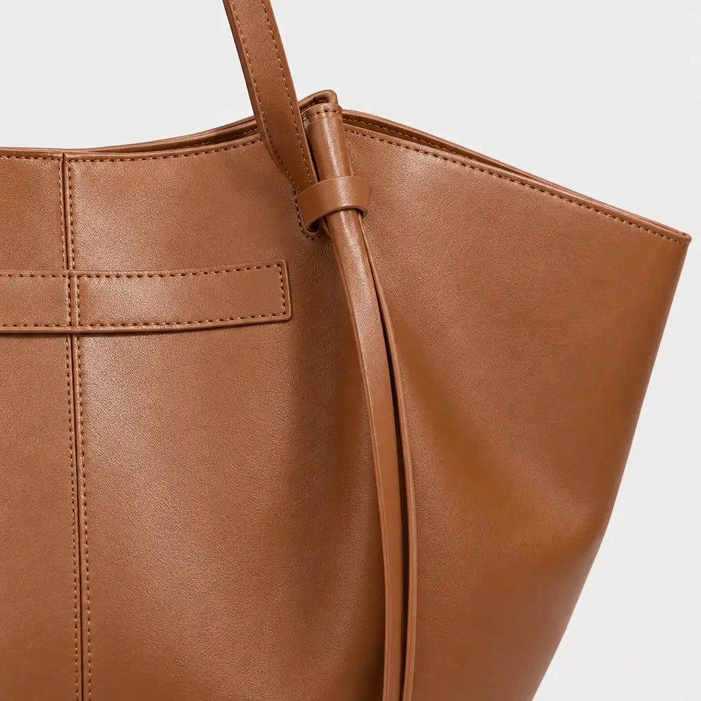 Sac à main femme en forme d’aile - marron clair