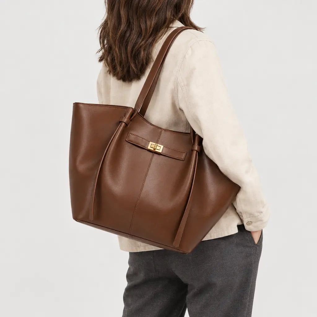 Sac à main femme en forme d’aile - marron