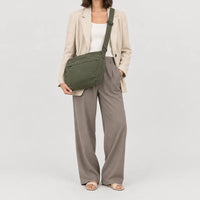 Sac banane unisexe en toile - Vert Armee