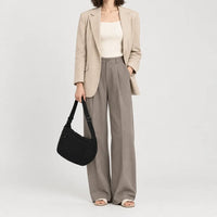 Sac banane unisexe en toile - Noir