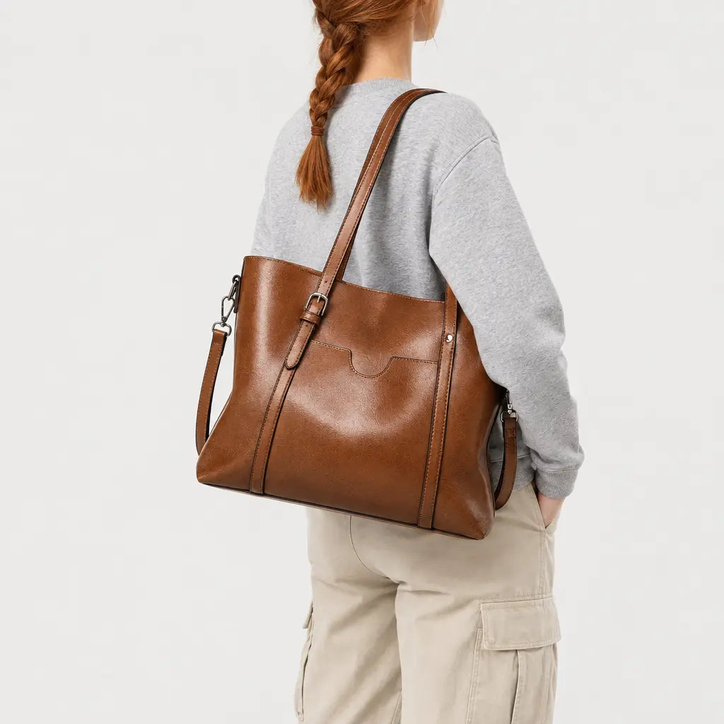 Sac à main femme imperméable - marron