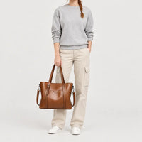 Sac à main femme imperméable - marron
