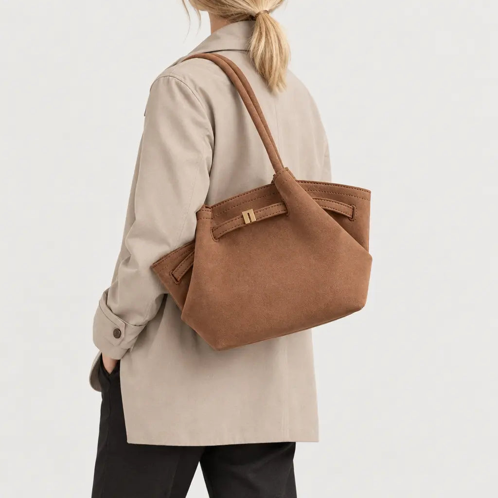 Sac à main femme en cuir - marron