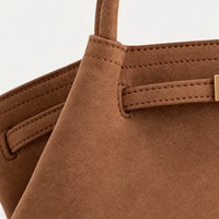 Sac à main femme en cuir - marron