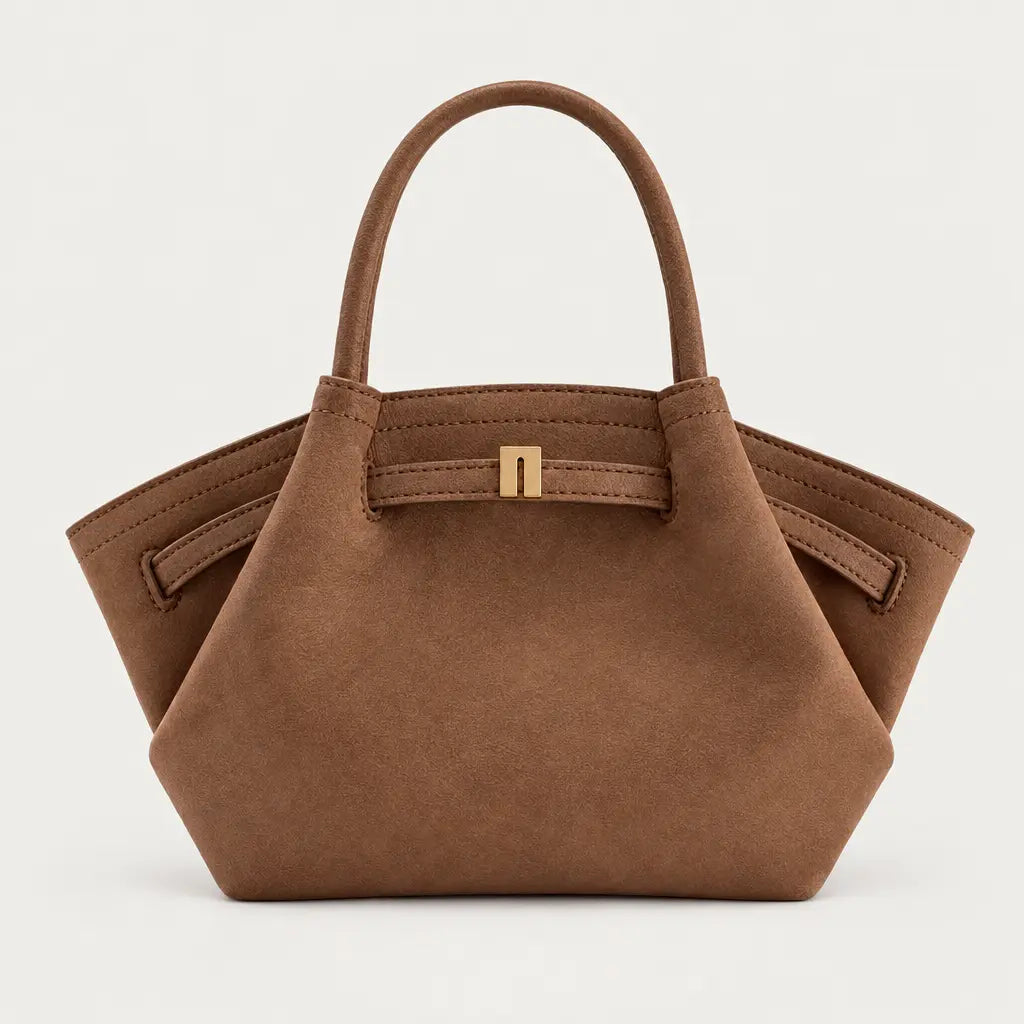 Sac à main femme en cuir - cafe