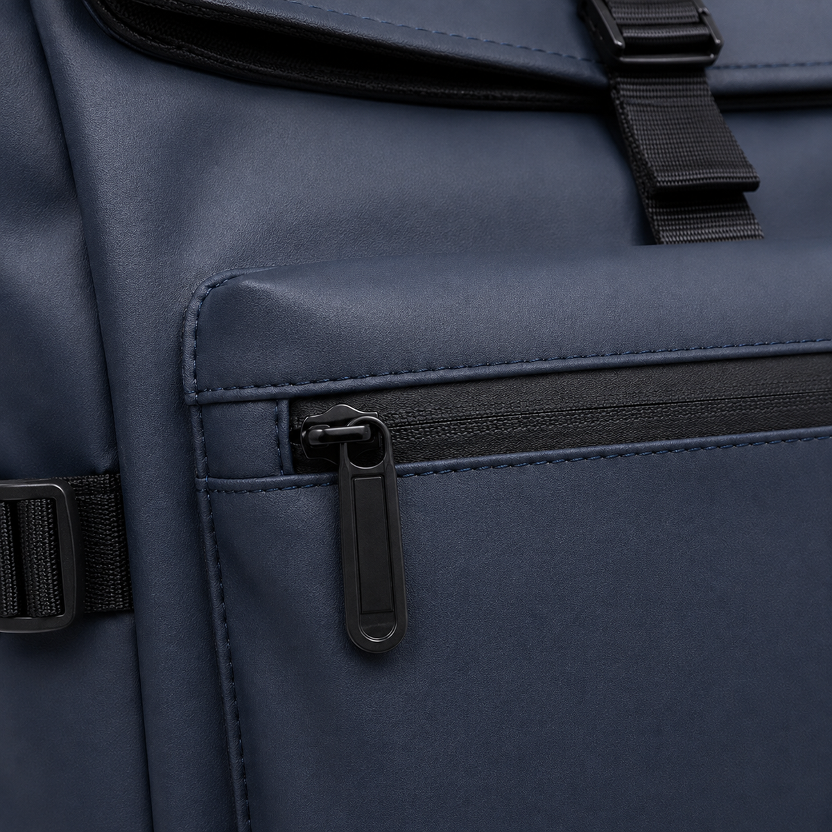 Sac à dos ordinateur homme à bretelles ergonomiques - bleu