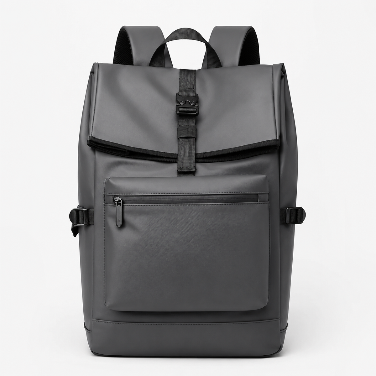 Sac à dos ordinateur homme à bretelles ergonomiques - gris