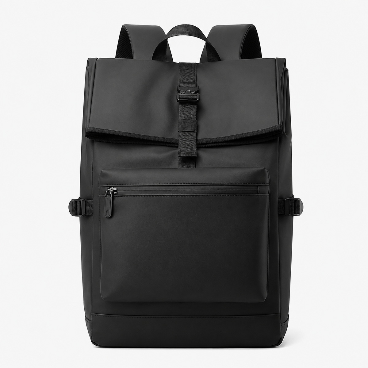 Sac à dos ordinateur homme à bretelles ergonomiques - noir
