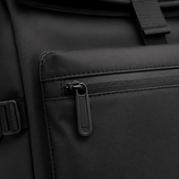 Sac à dos ordinateur homme à bretelles ergonomiques - noir