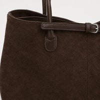 Sac baguette femme en simili cuir - cafe