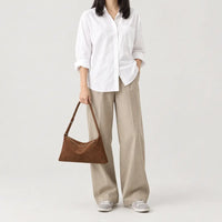 Sac à main femme texturé - marron
