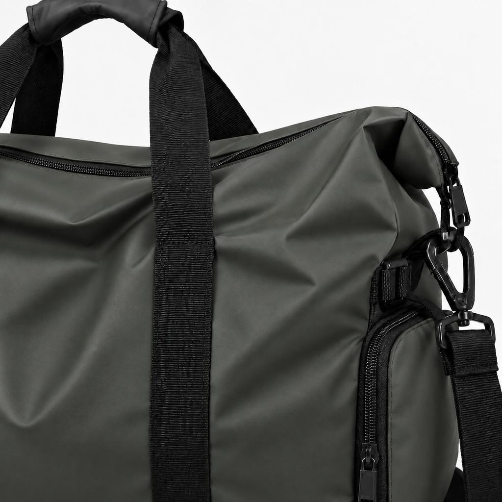 Sac de voyage sport à bandoulière - gris