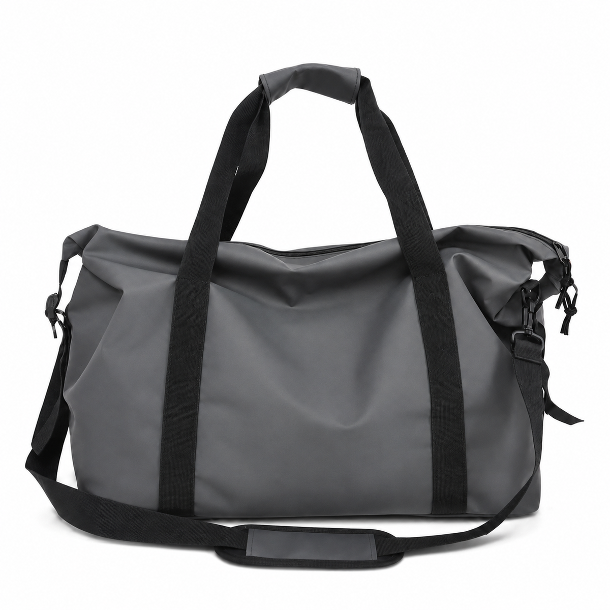 Sac de voyage sport à bandoulière - gris