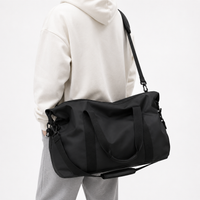 Sac de voyage sport à bandoulière - noir