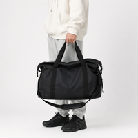 Sac de voyage sport à bandoulière - noir