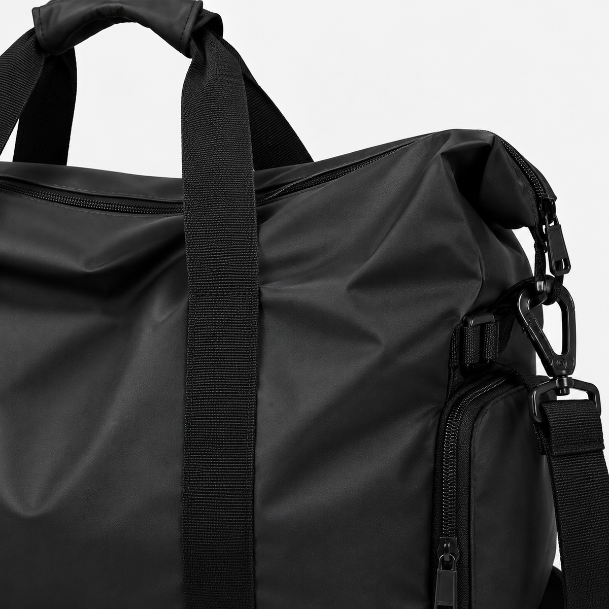 Sac de voyage sport à bandoulière - noir