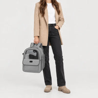 Sac de transport chat pliable - gris