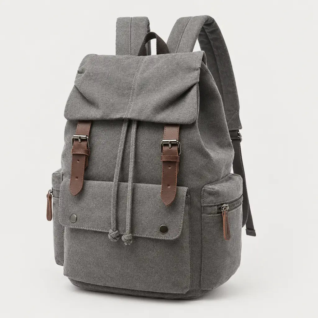 Sac à dos femme pour ordinateur - gris