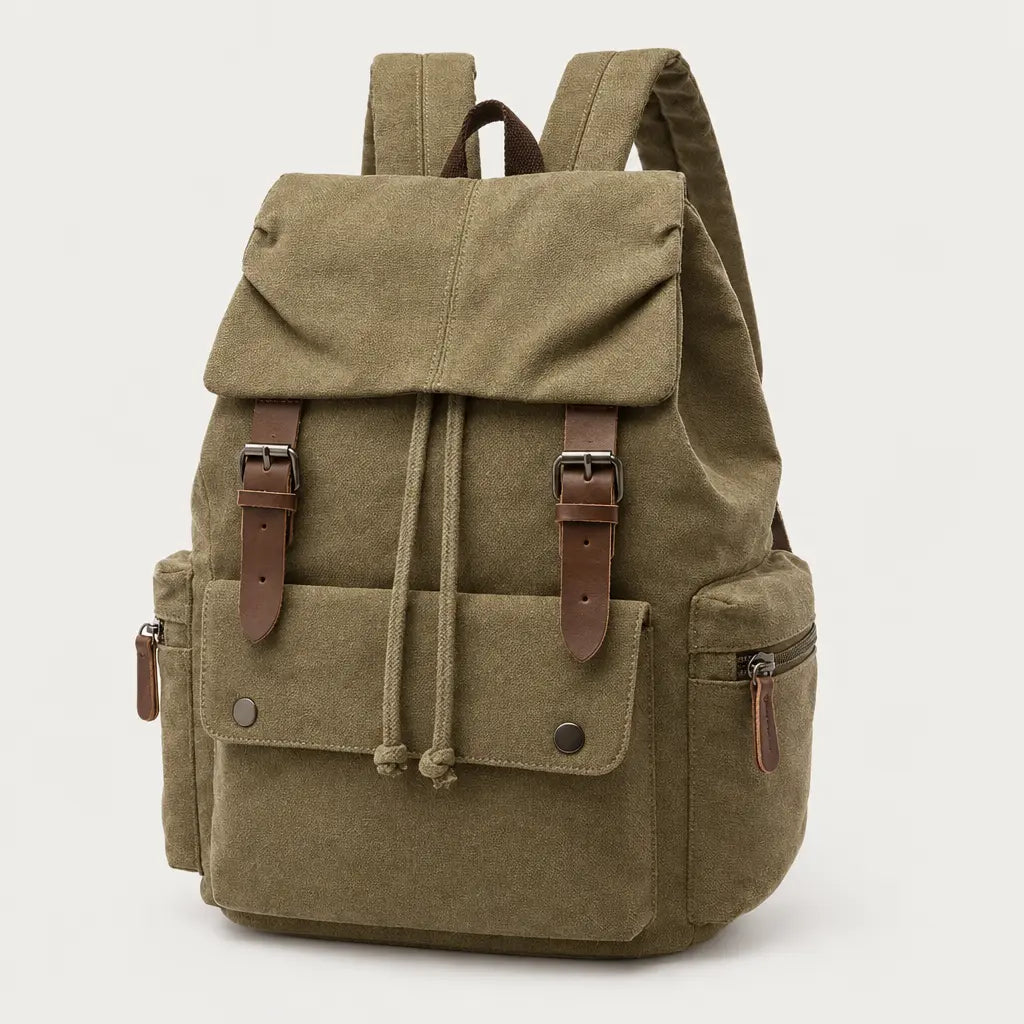 Sac à dos femme pour ordinateur - kaki