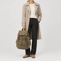 Sac à dos femme pour ordinateur - kaki