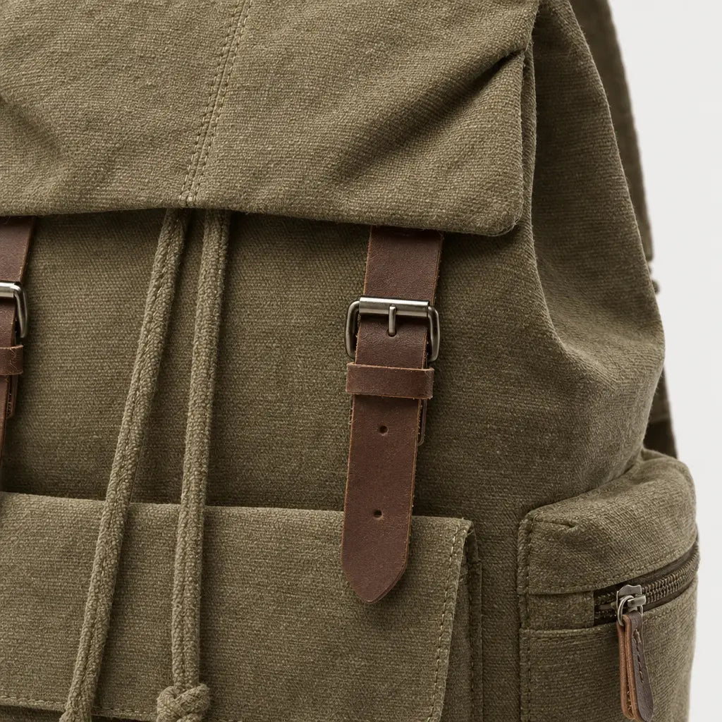 Sac à dos femme pour ordinateur - kaki