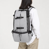 Sac de transport chien respirant - gris-clair