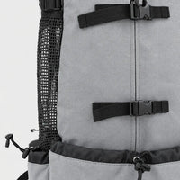 Sac de transport chien respirant - gris-clair