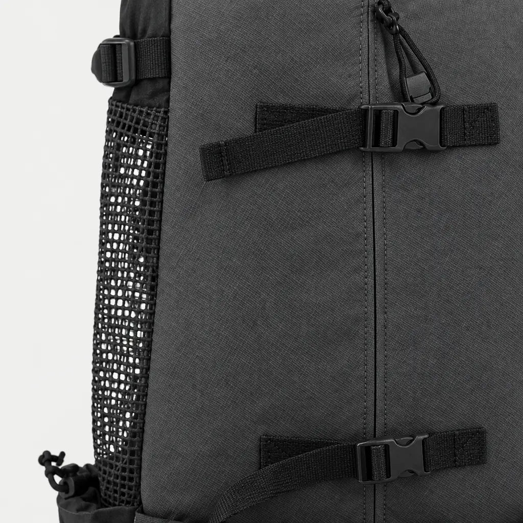 Sac de transport chien respirant - gris-fonce