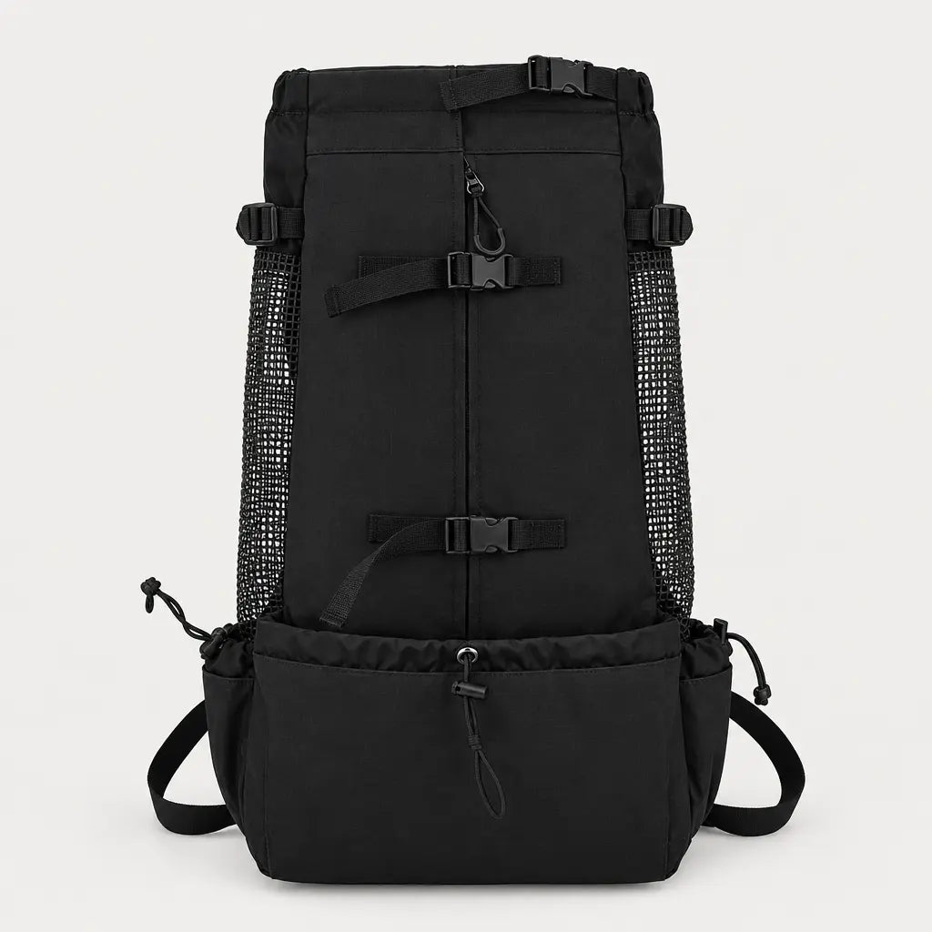 Sac de transport chien respirant - noir