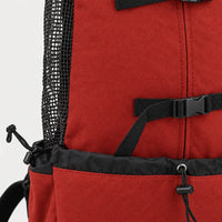Sac de transport chien respirant - rouge
