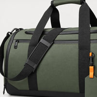 Sac de voyage week-end homme à compartiments - vert