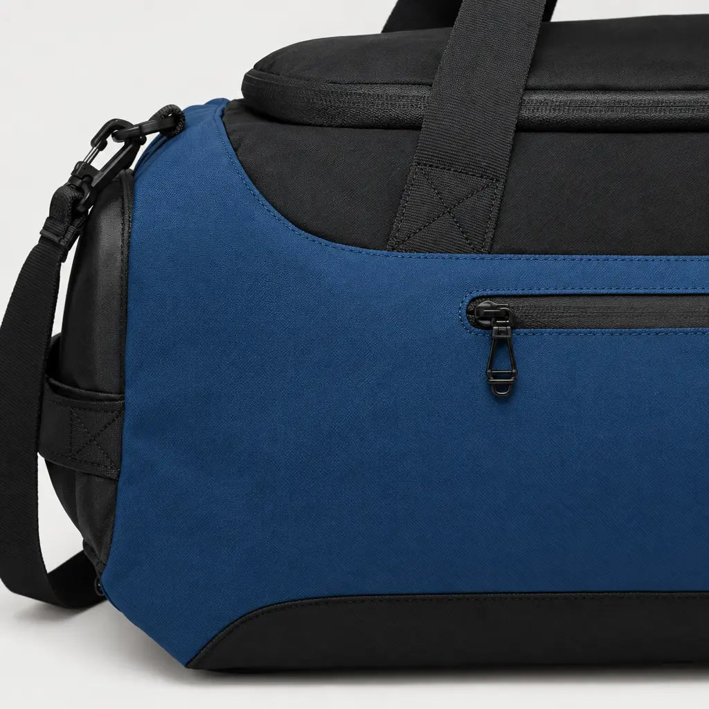 Sac de voyage sport homme à poche humide - bleu