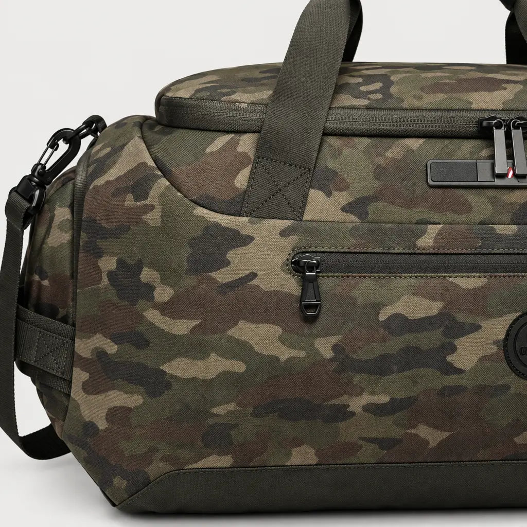 Sac de voyage sport homme à poche humide - camouflage