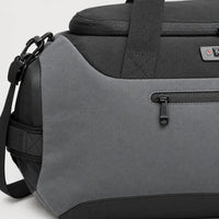 Sac de voyage sport homme à poche humide - gris