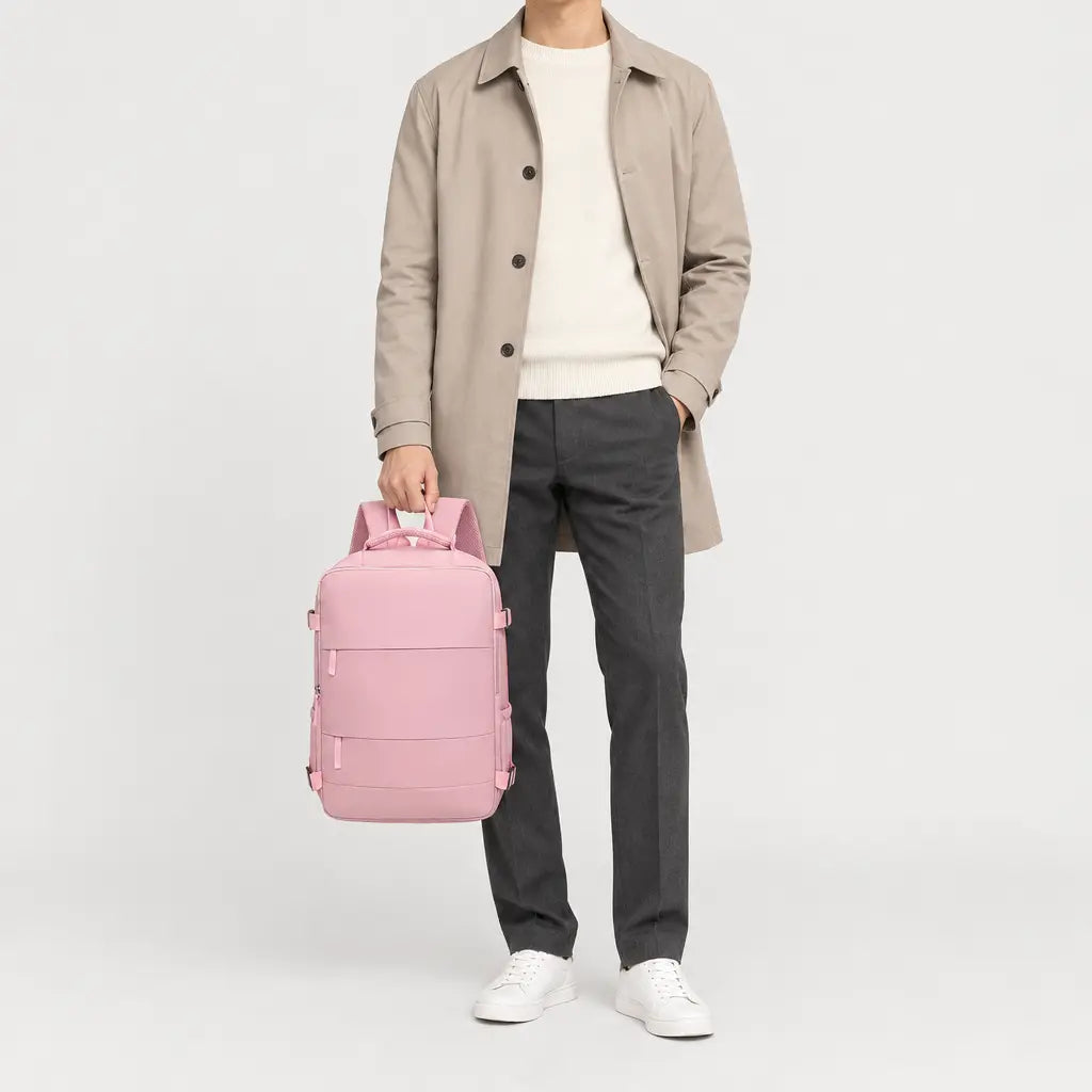 Sac à dos cabine de voyage - rose