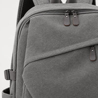 Sac à dos voyage homme à compartiments - gris